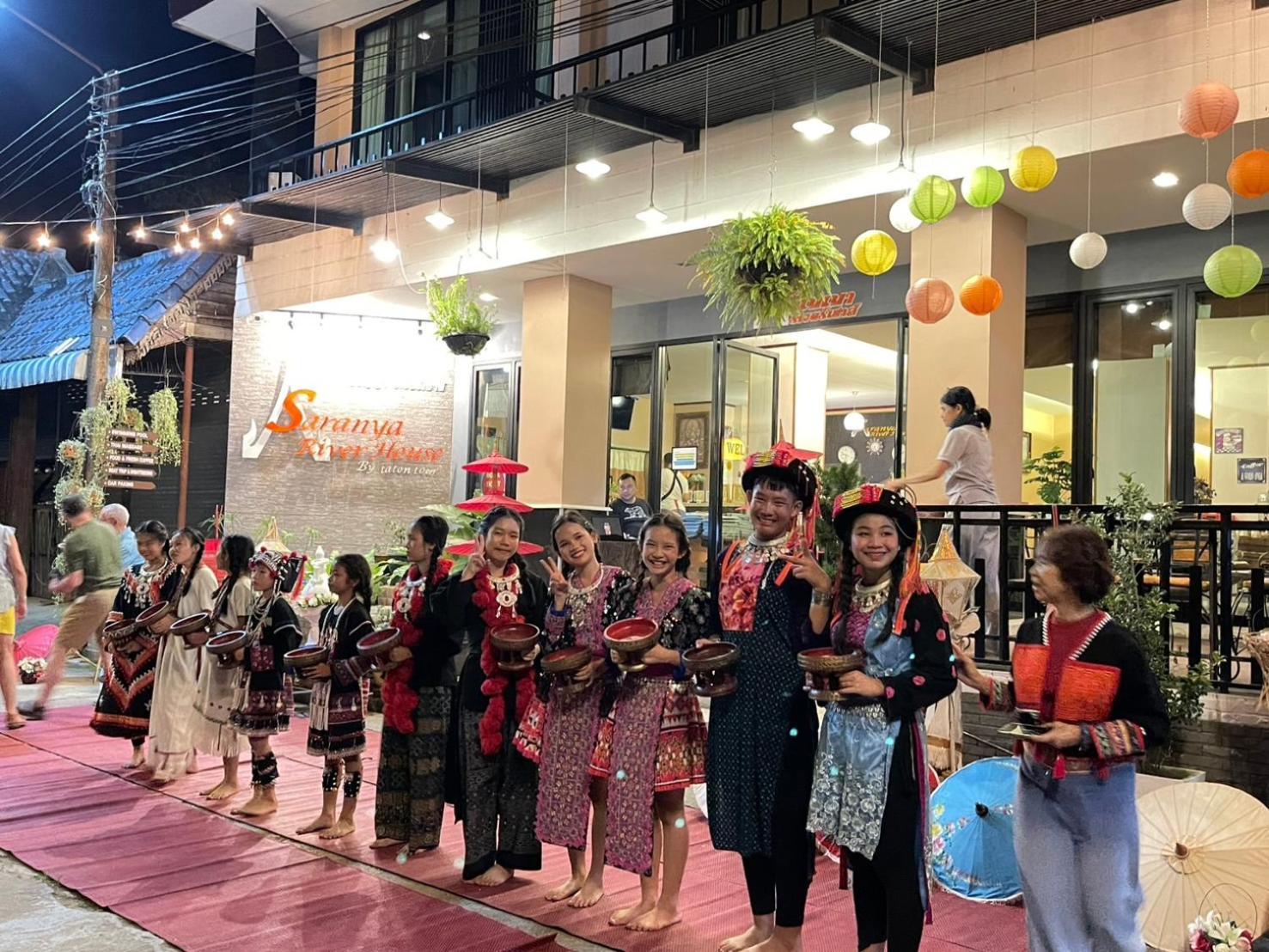 Saranya River House สรัญญาริเวอร์เฮาส์ Mae Ai Exteriör bild