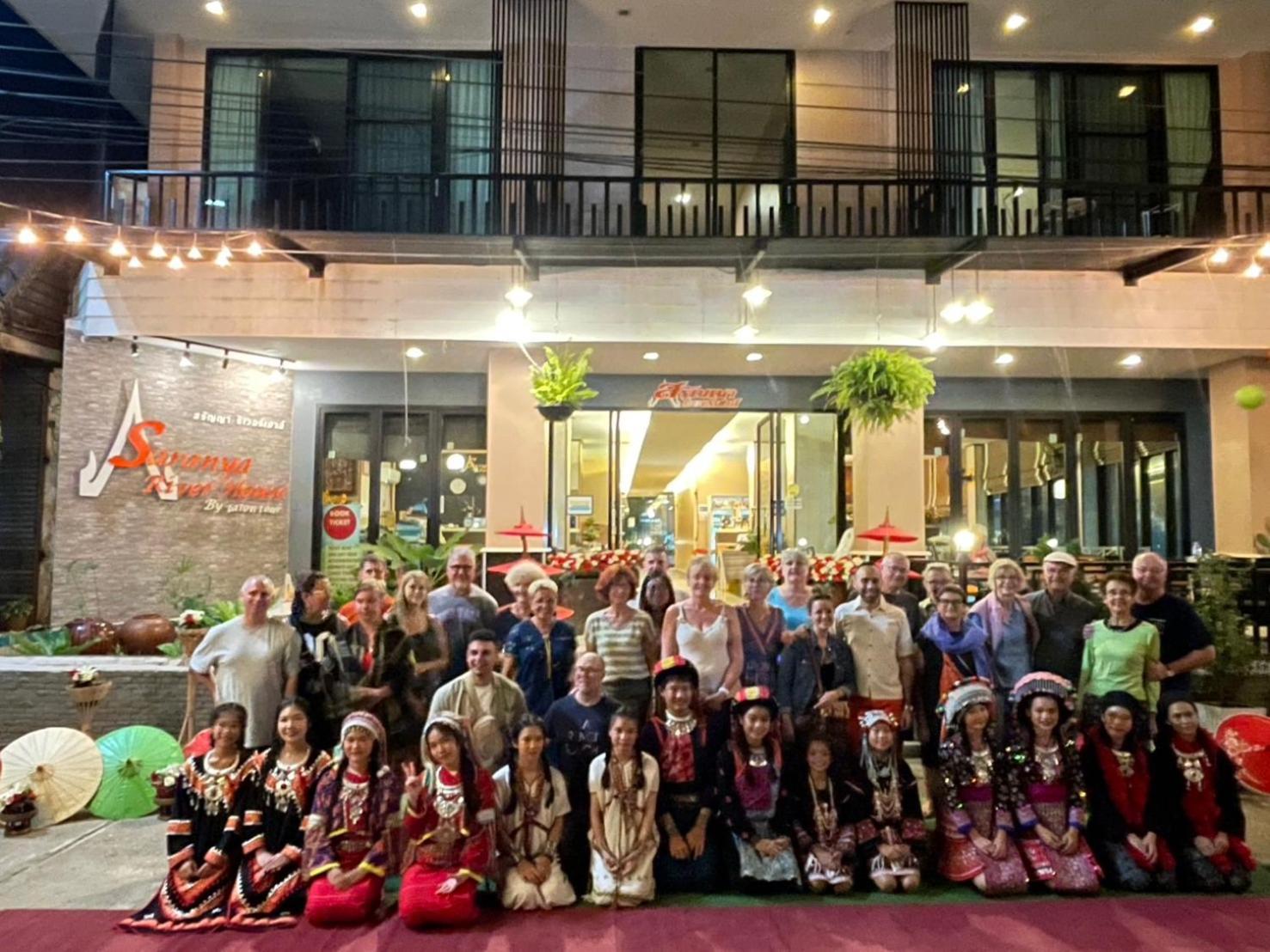 Saranya River House สรัญญาริเวอร์เฮาส์ Mae Ai Exteriör bild