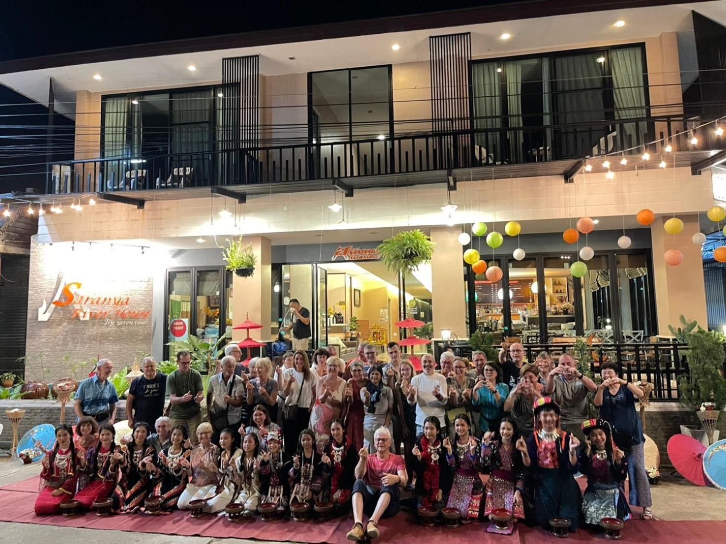 Saranya River House สรัญญาริเวอร์เฮาส์ Mae Ai Exteriör bild