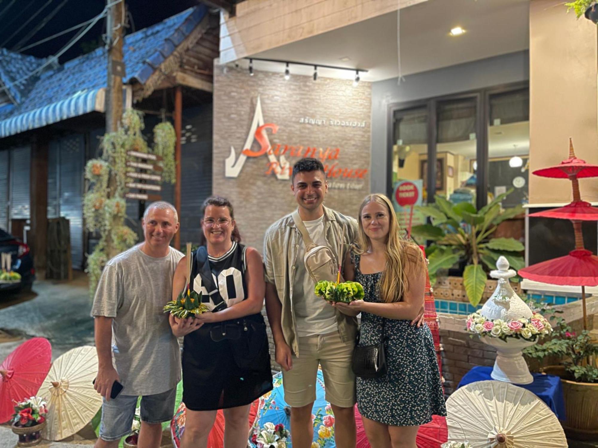 Saranya River House สรัญญาริเวอร์เฮาส์ Mae Ai Exteriör bild